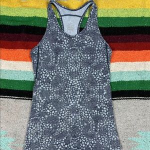 Nike Dri-Fit Razorback Gray Pixel Print Top Sz. S